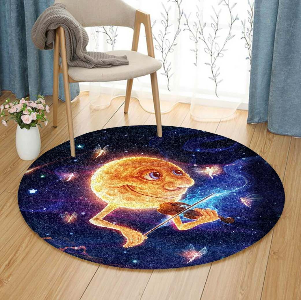 Moonshine Round Carpet