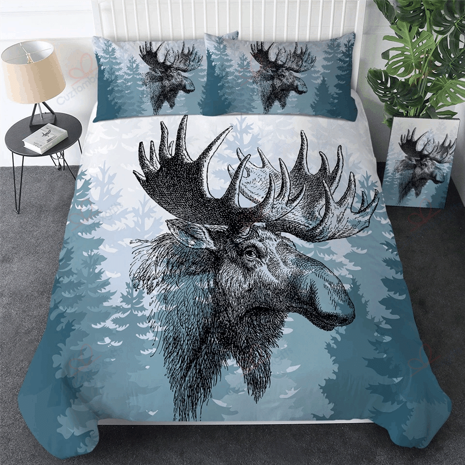 Moose Bedding Set