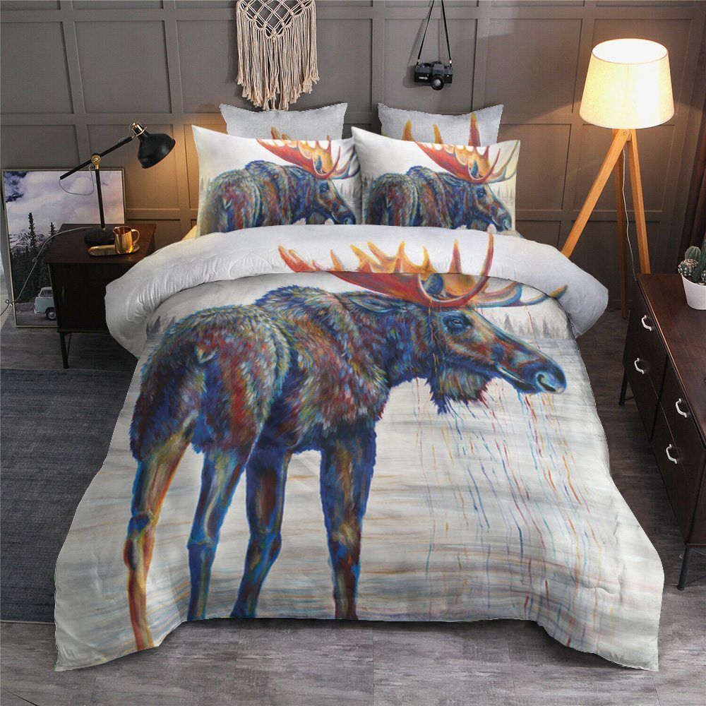 Moose Art Bedding Set