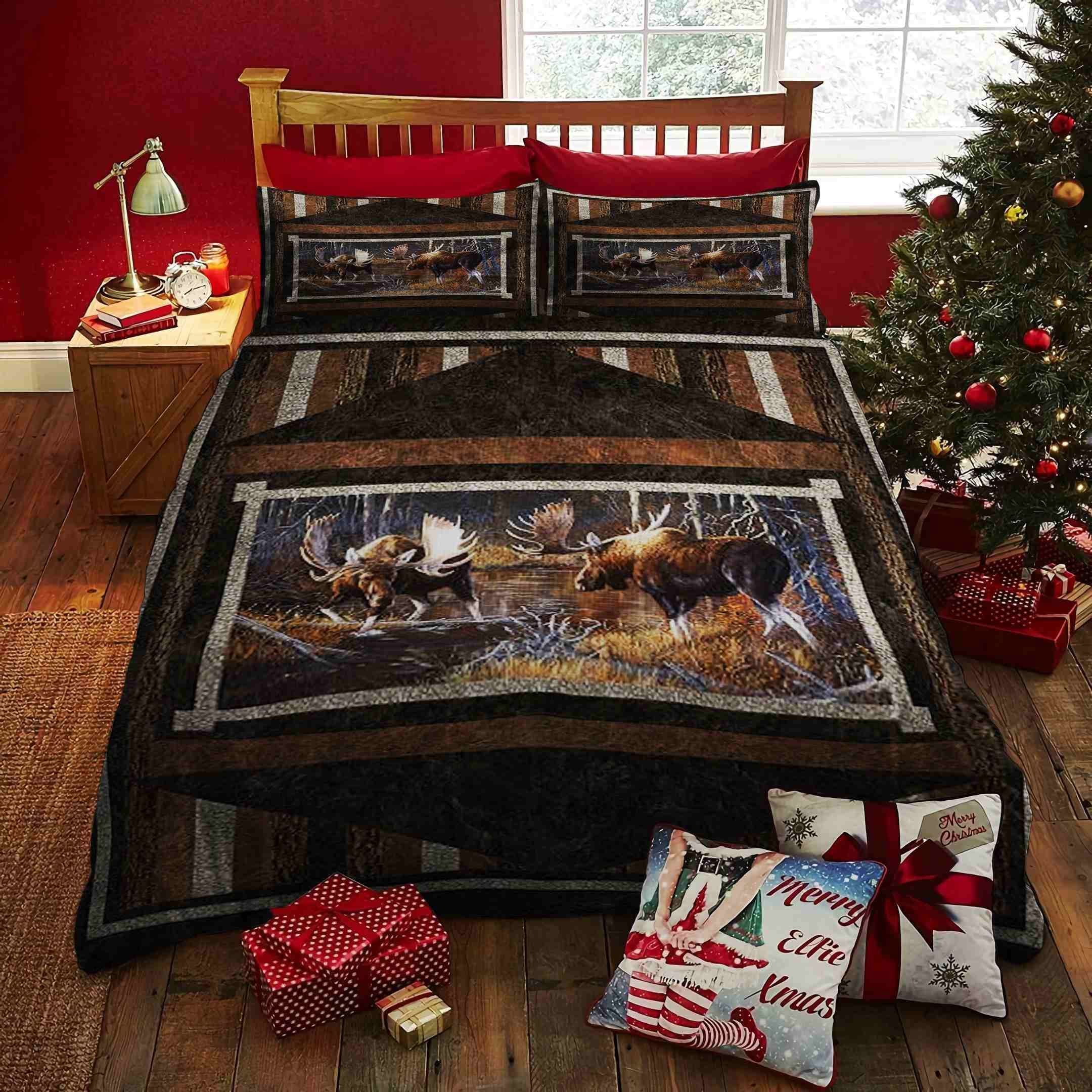 Moose Bedding Set