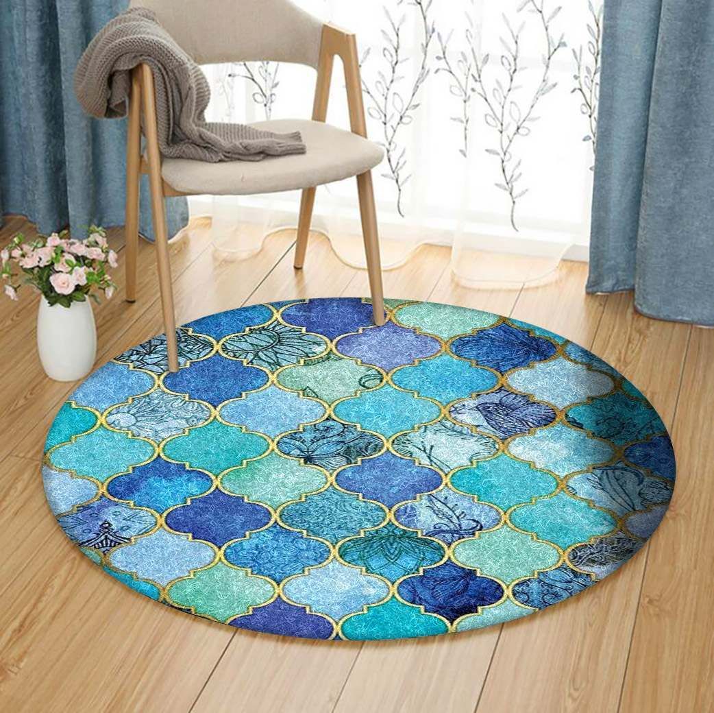 Moroccan Round Carpet