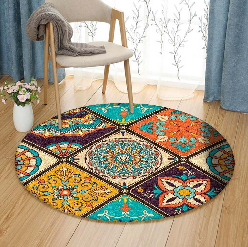 Moroccan Round Carpet