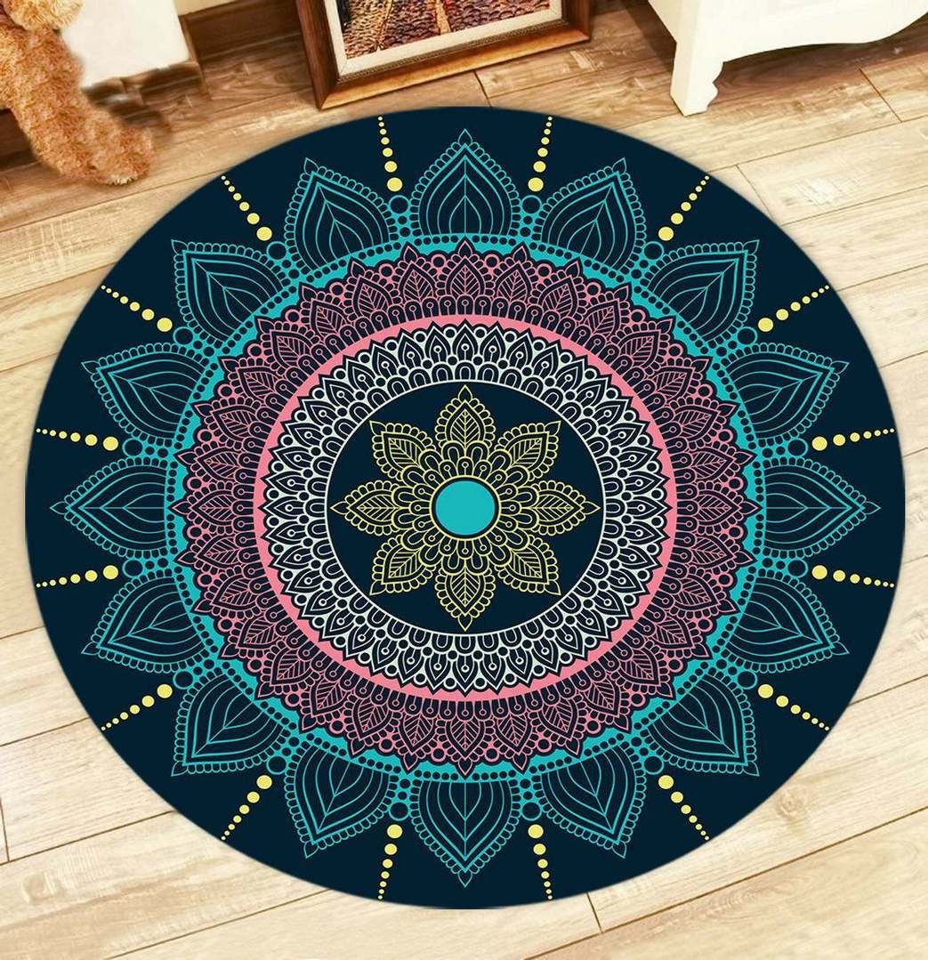 Morocco Mandala Round Carpet