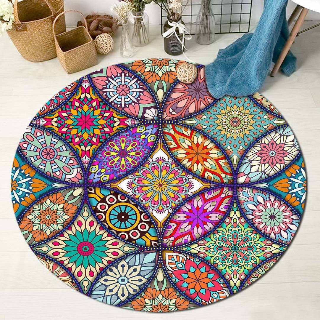 Morocco Mandala Round Carpet