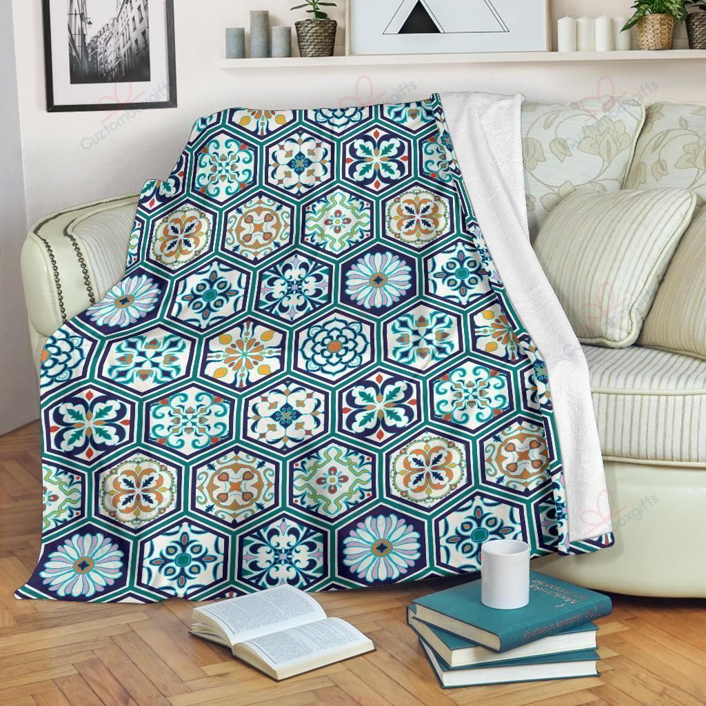 Mosaic Fleece Blanket