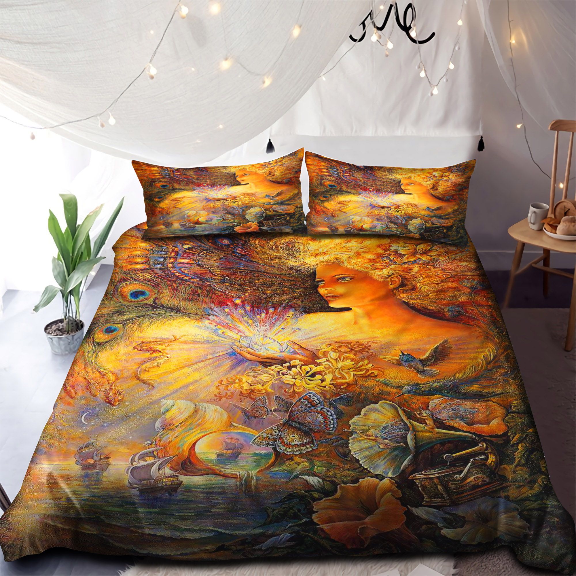 Mother Earth God Bedding Set