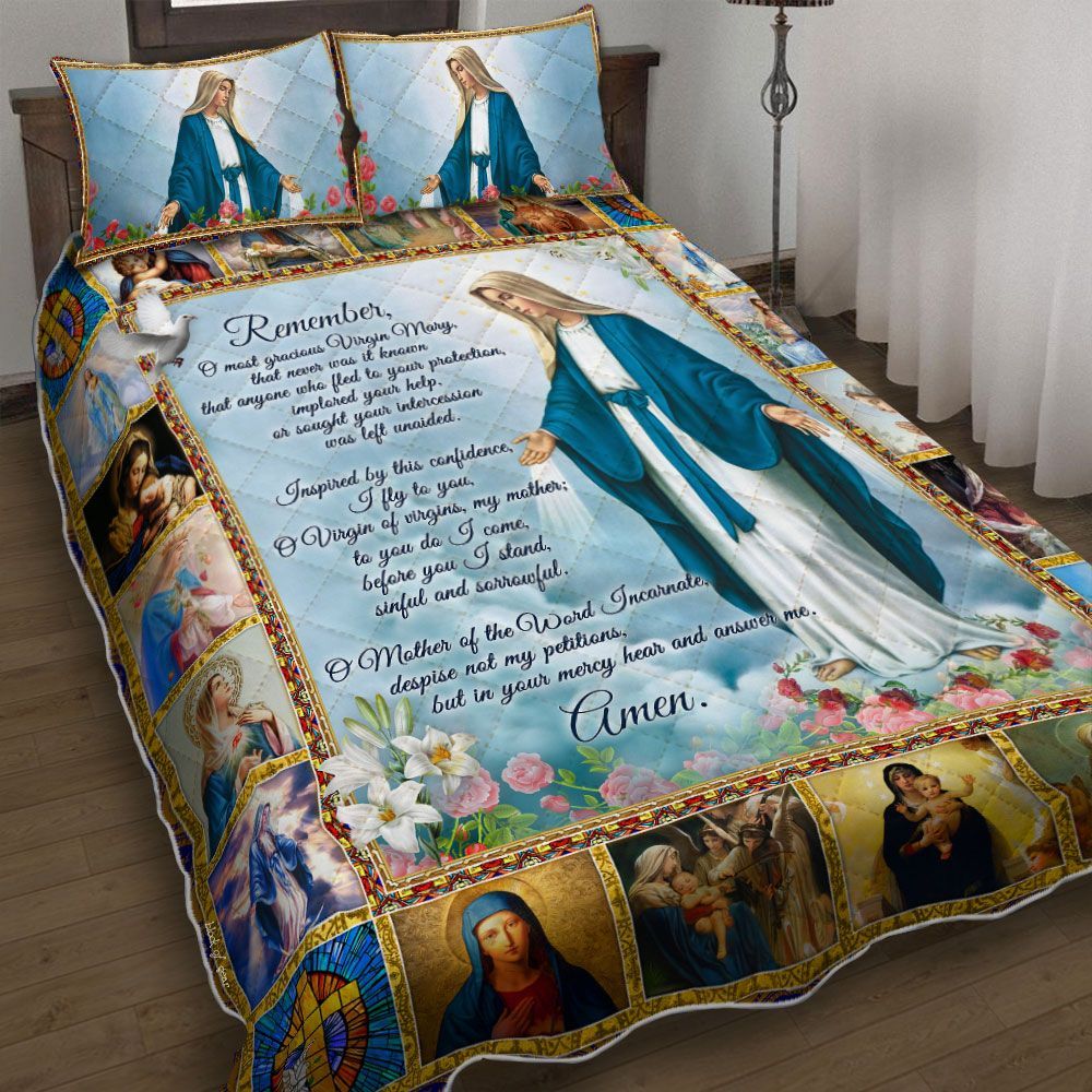 Mother Mary Bedding Set