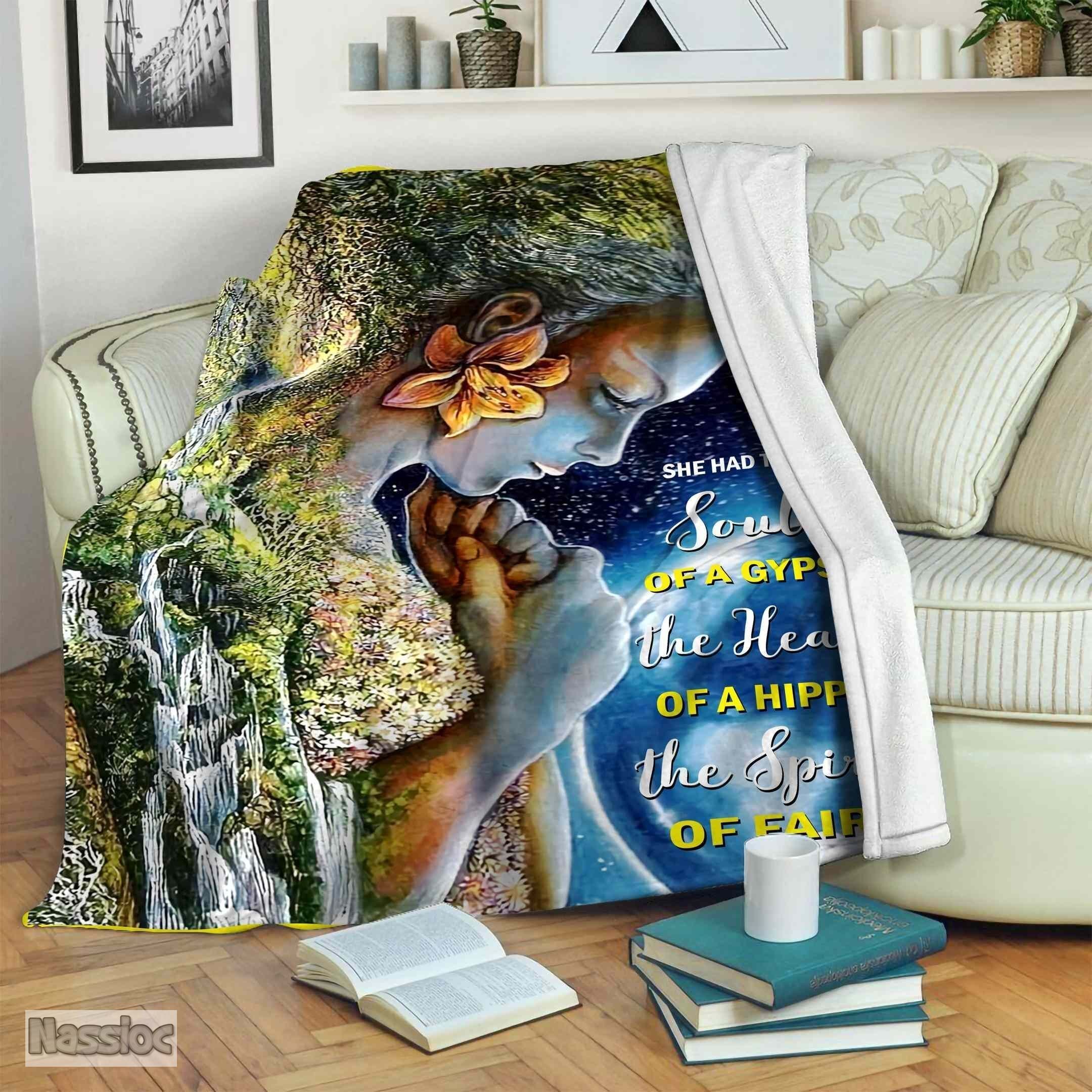 Mother Nature Fleece Blanket