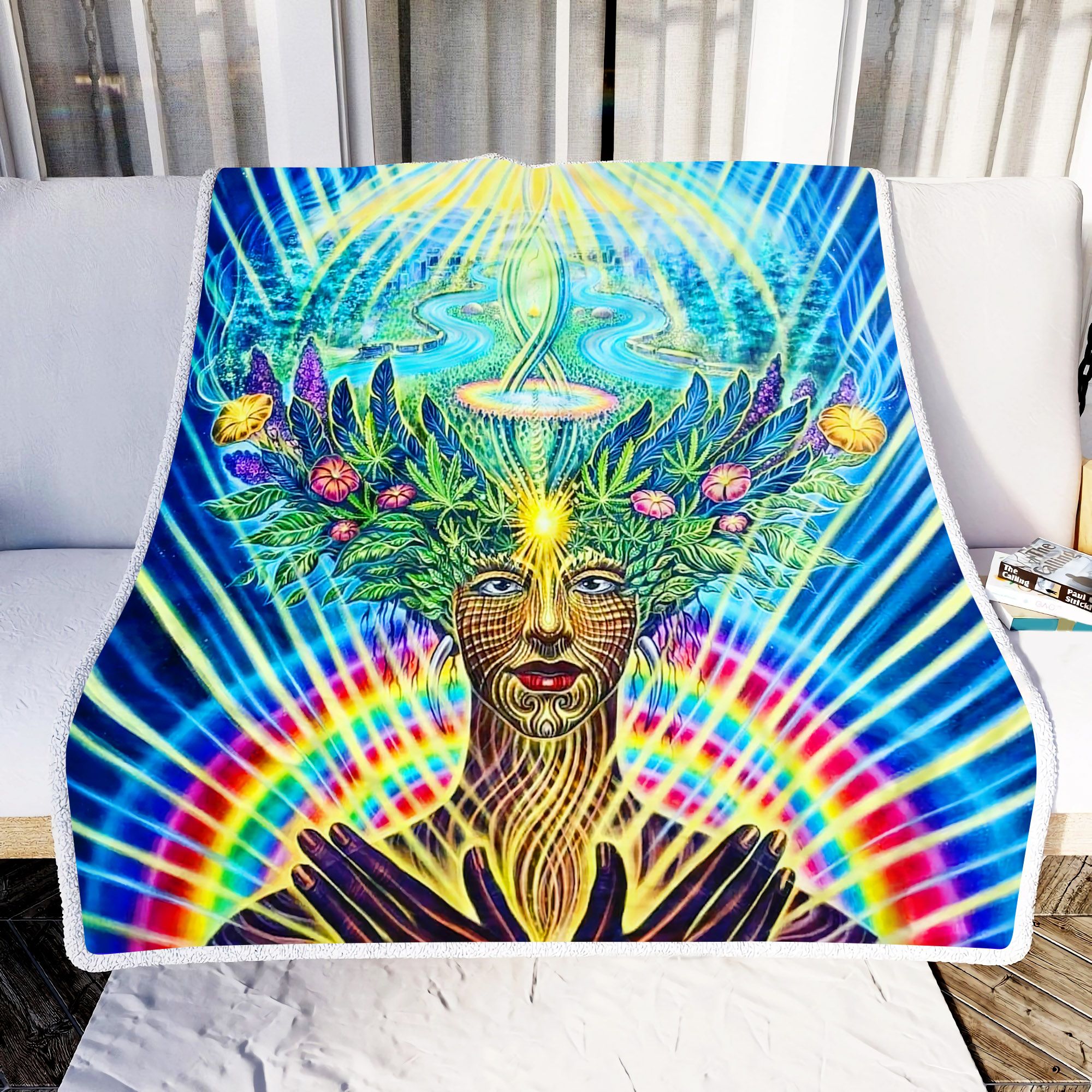 Mother Nature Fleece Blanket