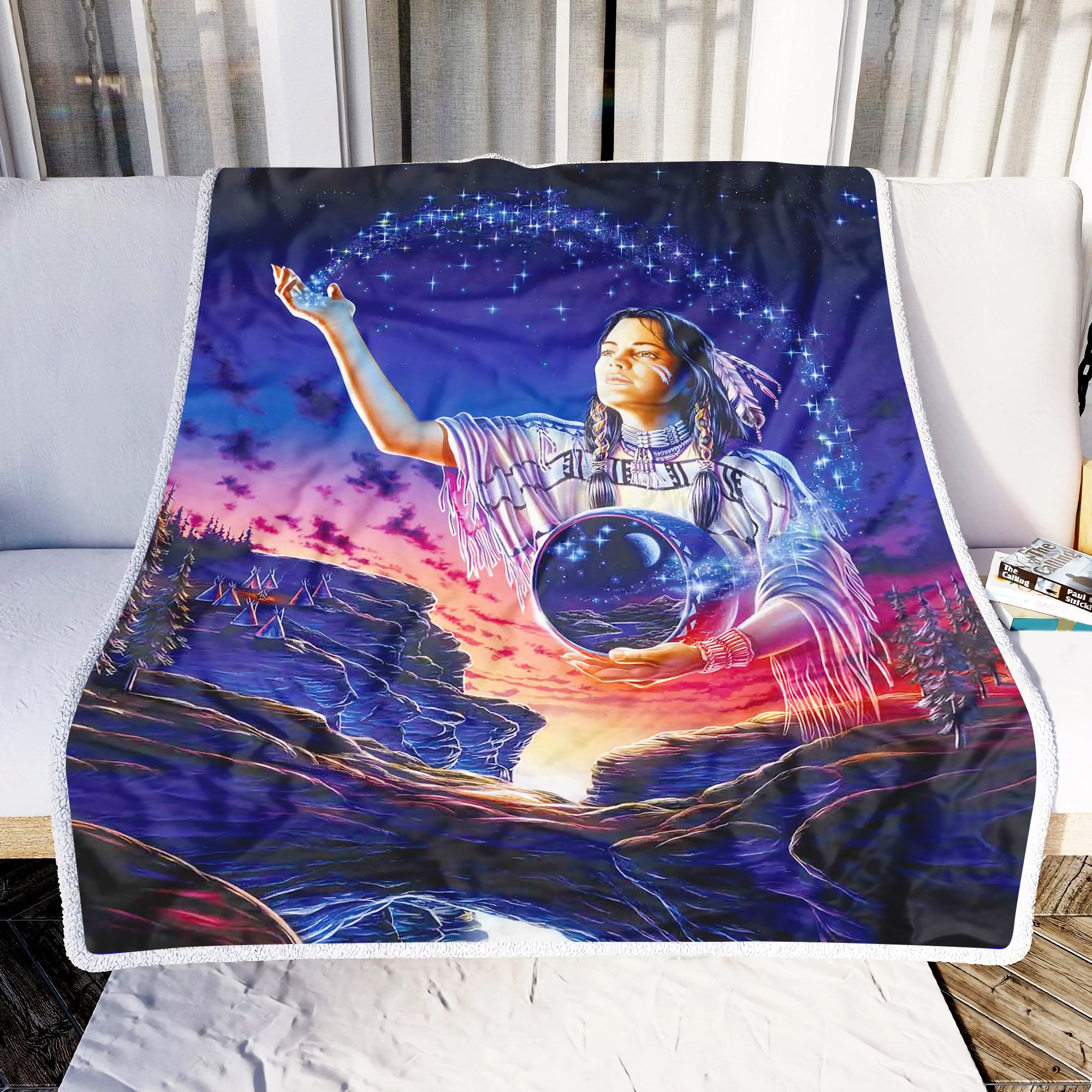 Mother Nature Fleece Blanket