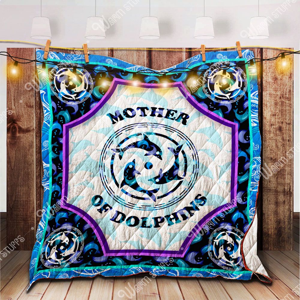 Mother Of Dolphins Quilt Blanket Ll254 Dhc1312618Dd