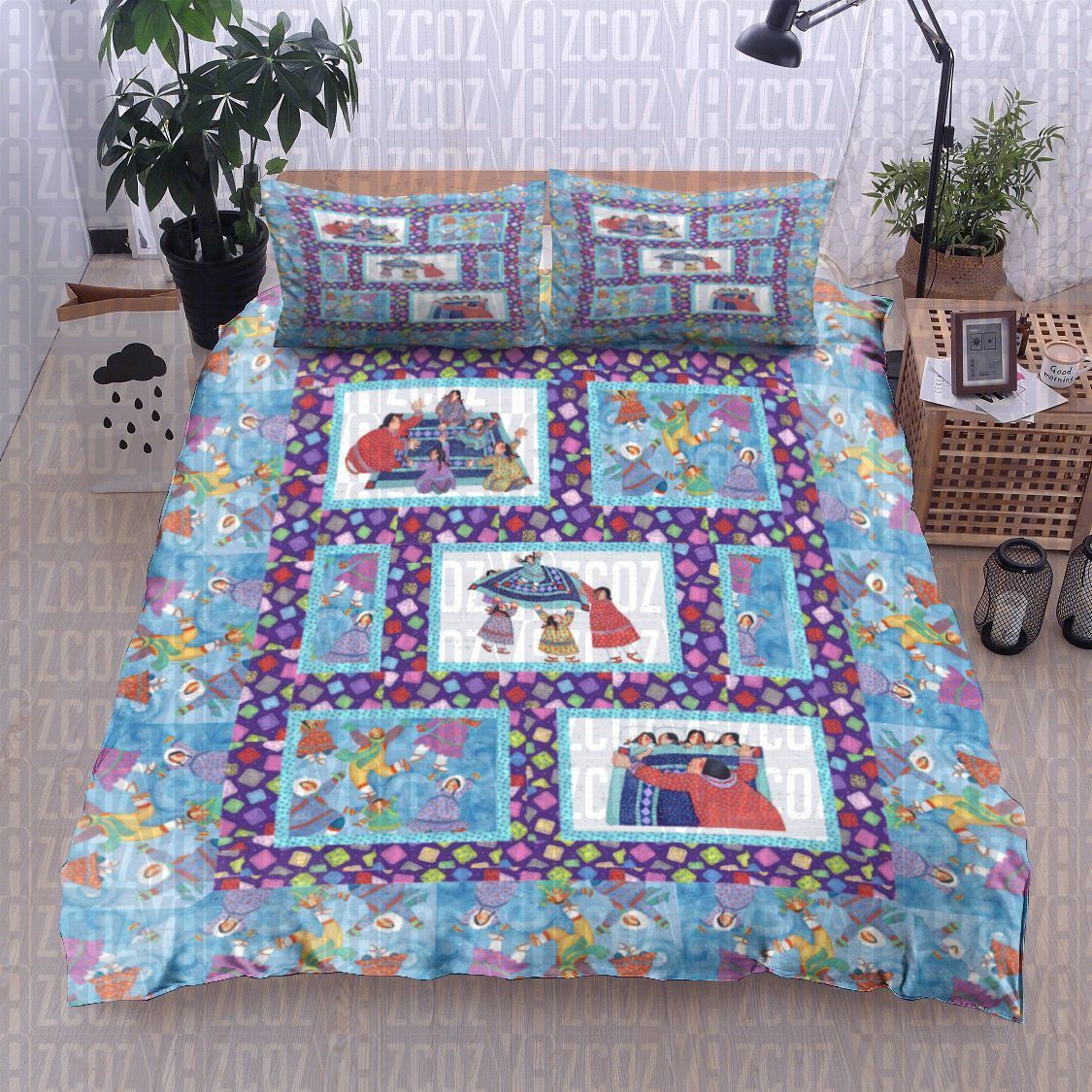 Mothers And Daughter Bedding Set