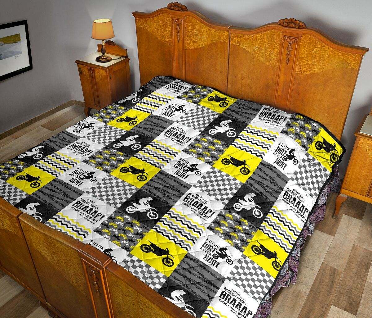 MOTOCROSS MK HQV YELLOW QUILT DHC281111119DD