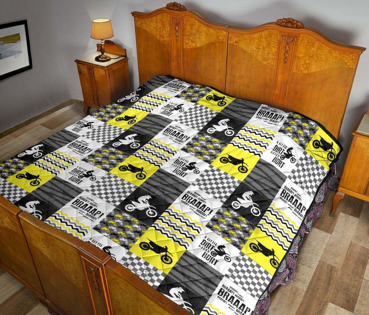 MOTOCROSS SZK YELLOW QUILT DHC281111144DD