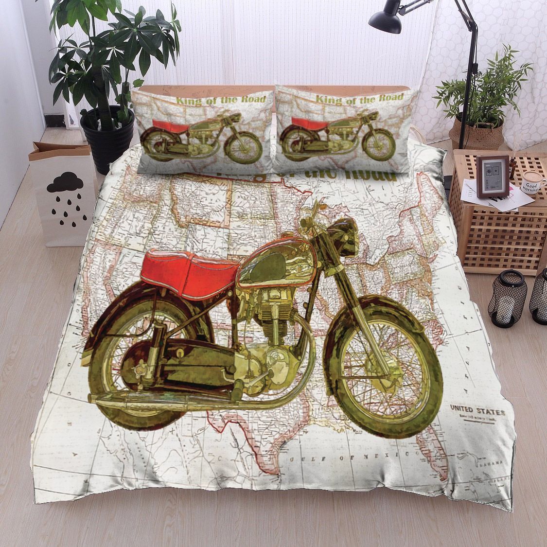 Motor Bedding Set