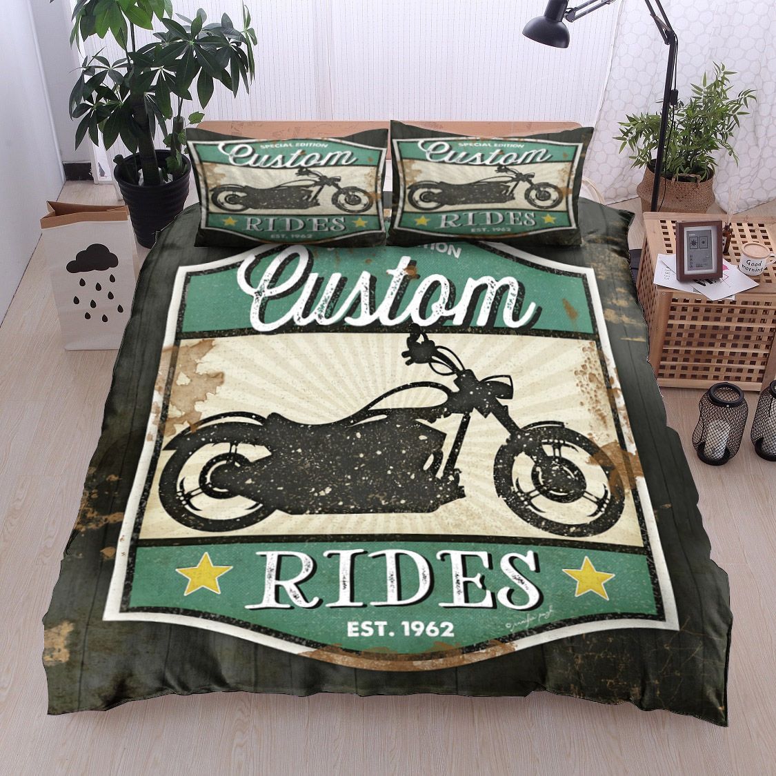Motor Bedding Set