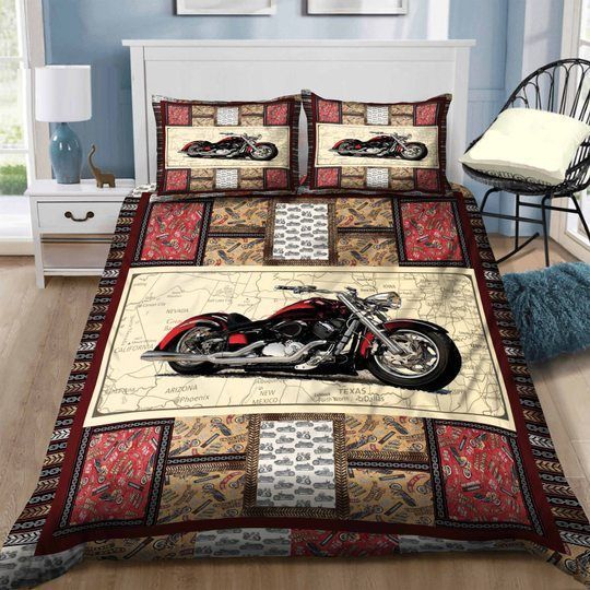 Motorbike Biker Bedding Set