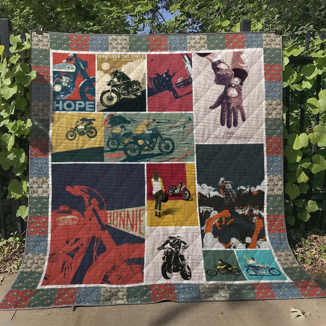 Motorbike DN240526 Quilt Blanket