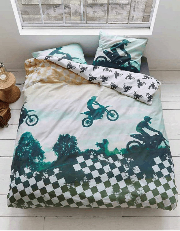 Motorcross Bedding Bedding Set
