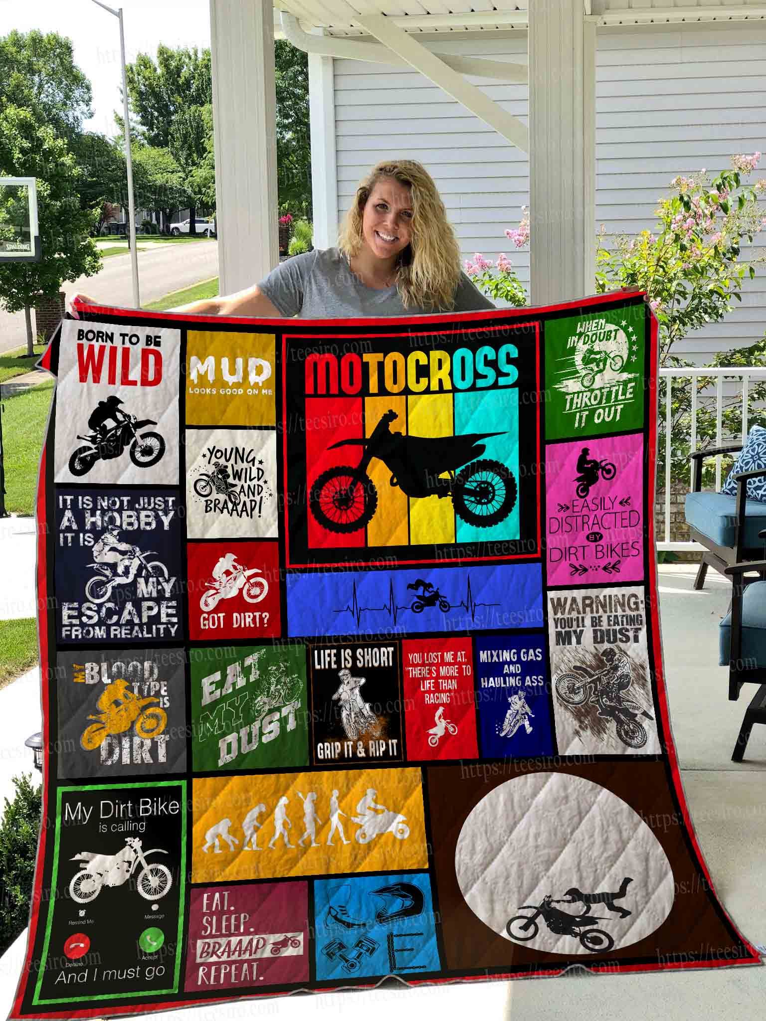 Motorcross Quilt Blanket DHC13121831VT