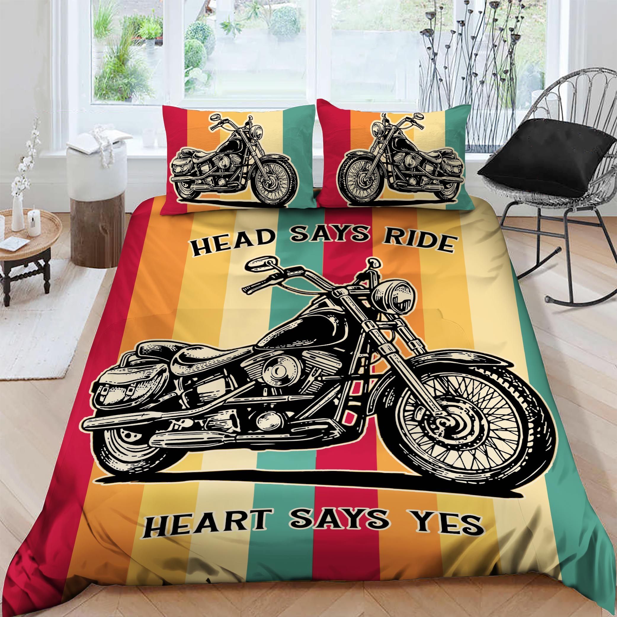Motorcycle Bedding Set