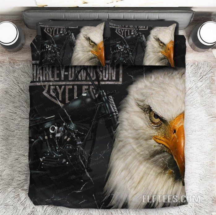 Motorcycle Biker Bedding Set