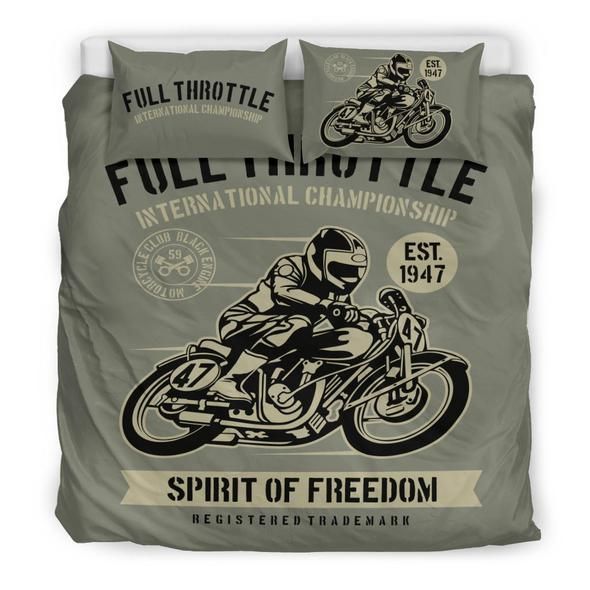 Motorcycle Bedding Set