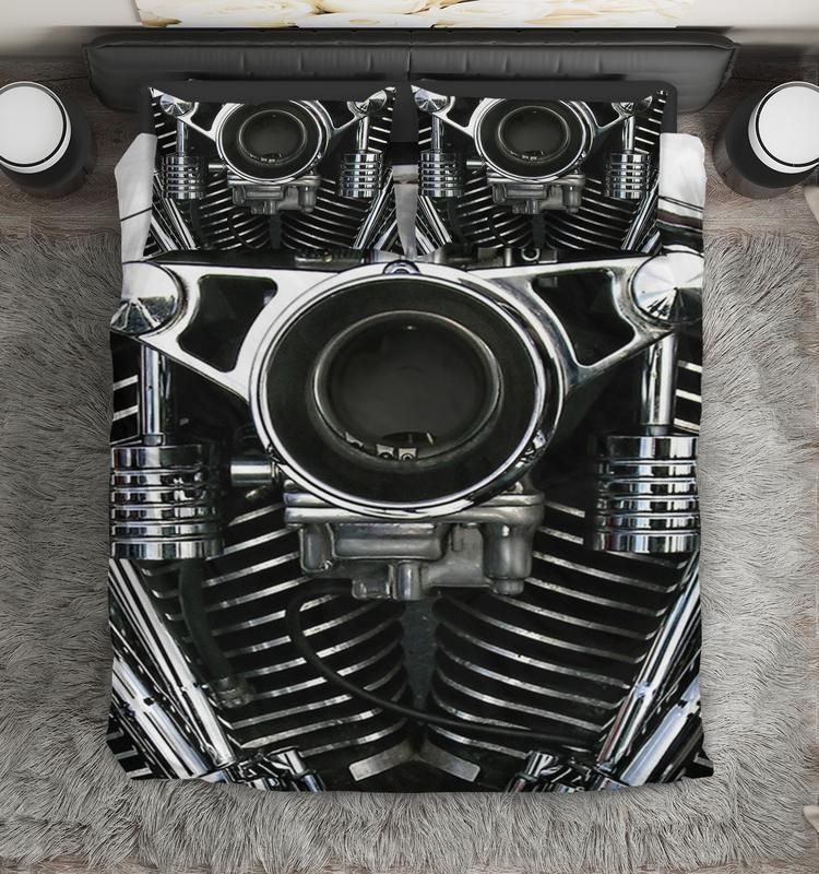 Motorcycle Bedding Set