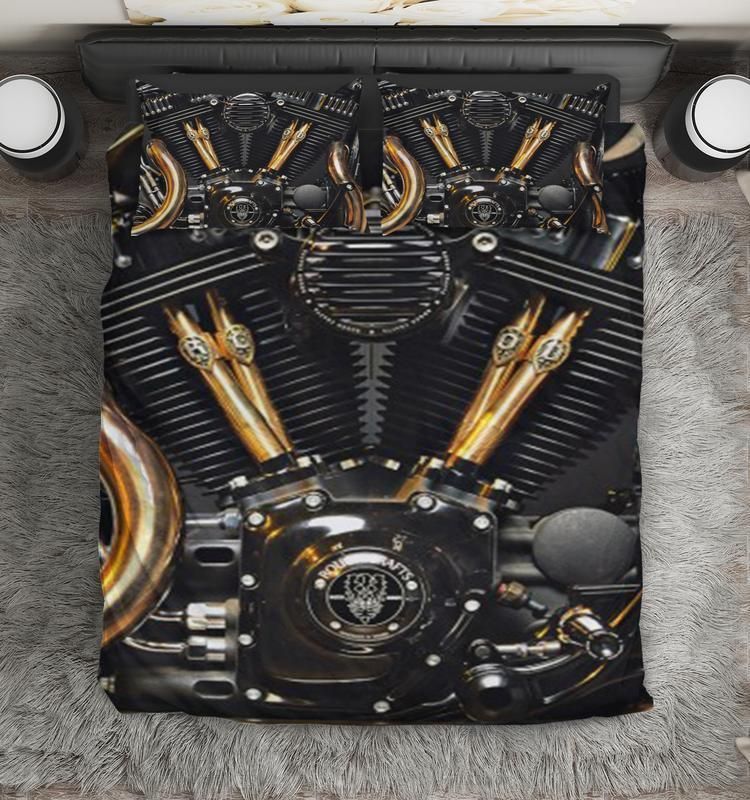 Motorcycle Bedding Set