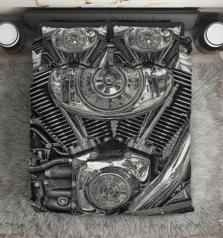 Motorcycle Bedding Set