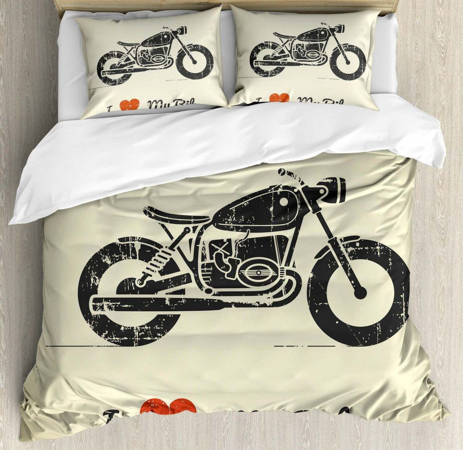 Motorcycle Bedding Set