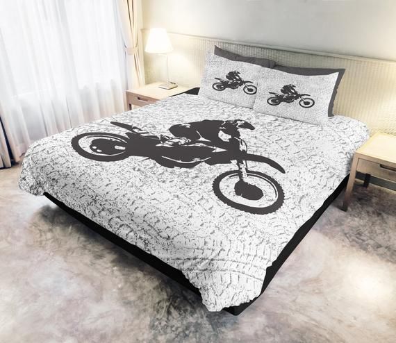 Motorcycle Bedding Set