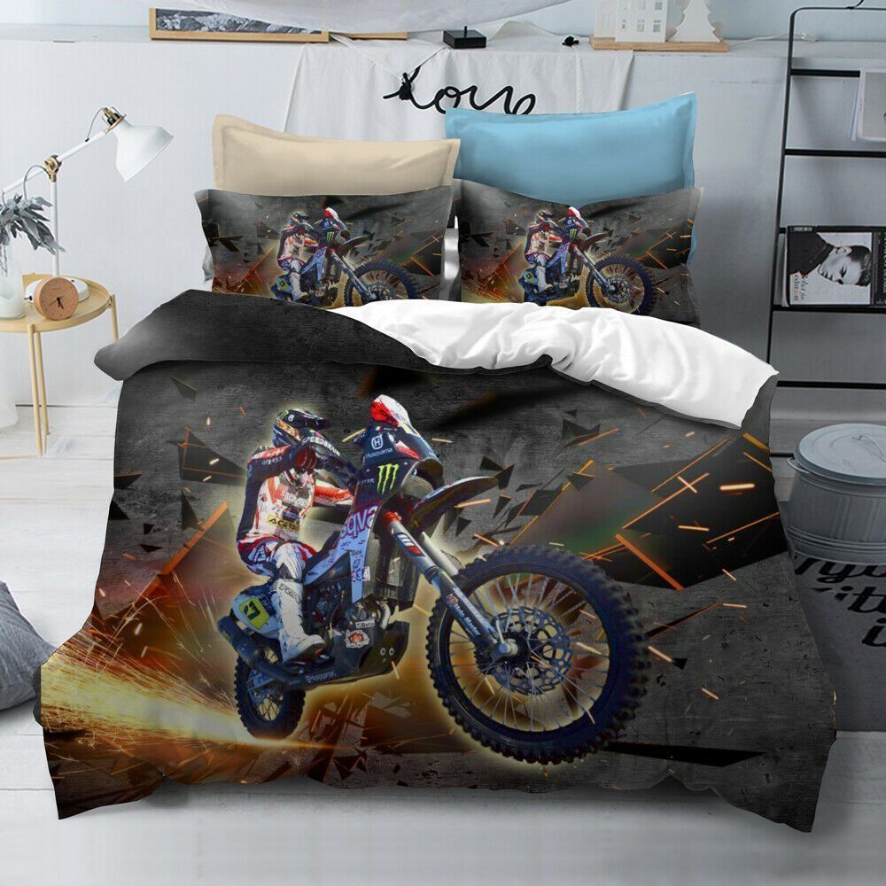 Motorcycle Bedding Set