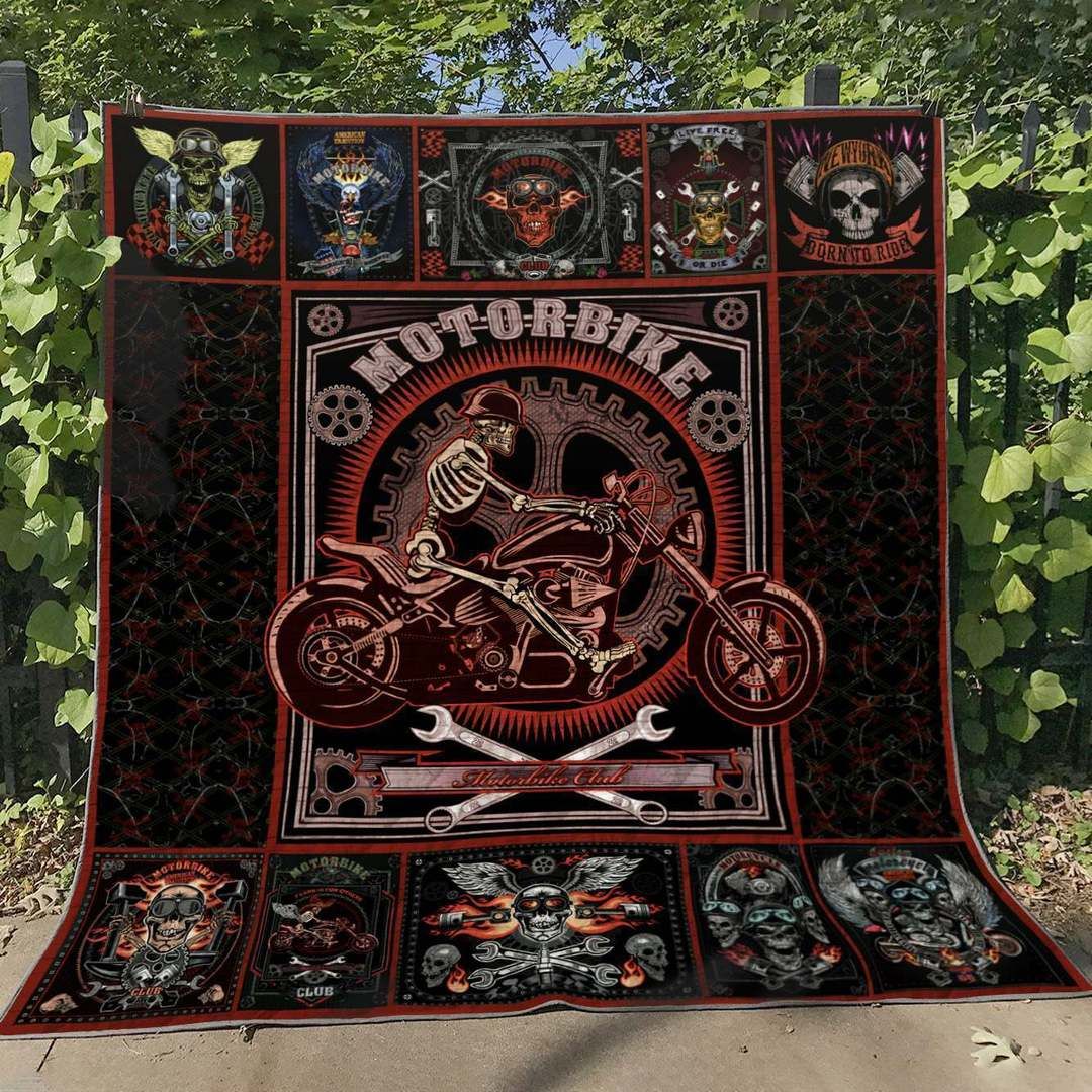 Motorcycle HN280520 Quilt Blanket