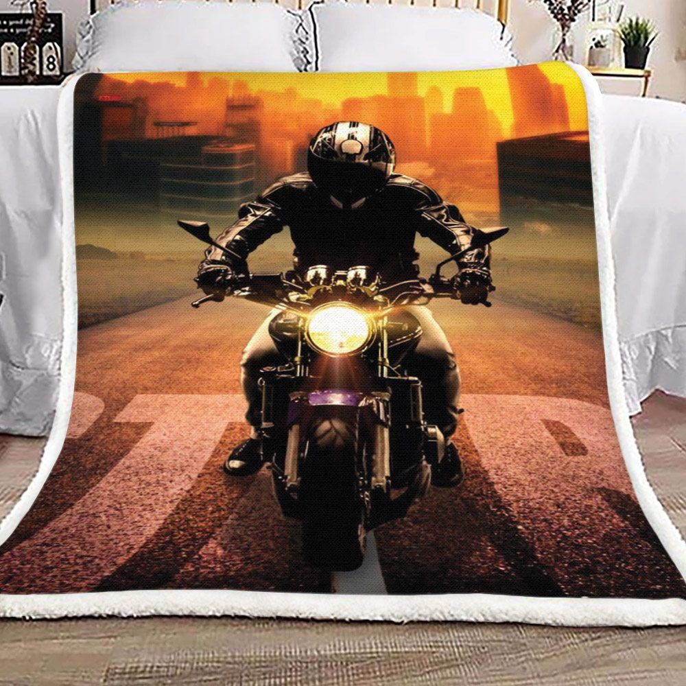 Motorcycle Sherpa Fleece