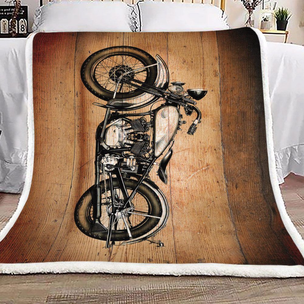 Motorcycles Sherpa Fleece