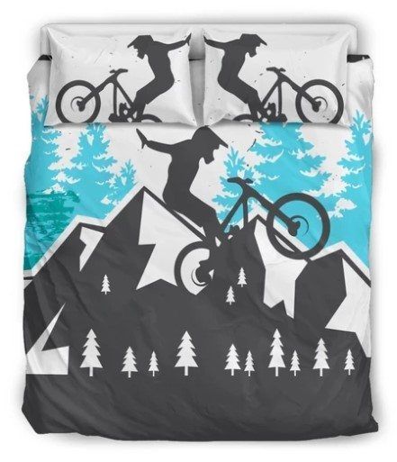 Mountain Bike Bedding Set