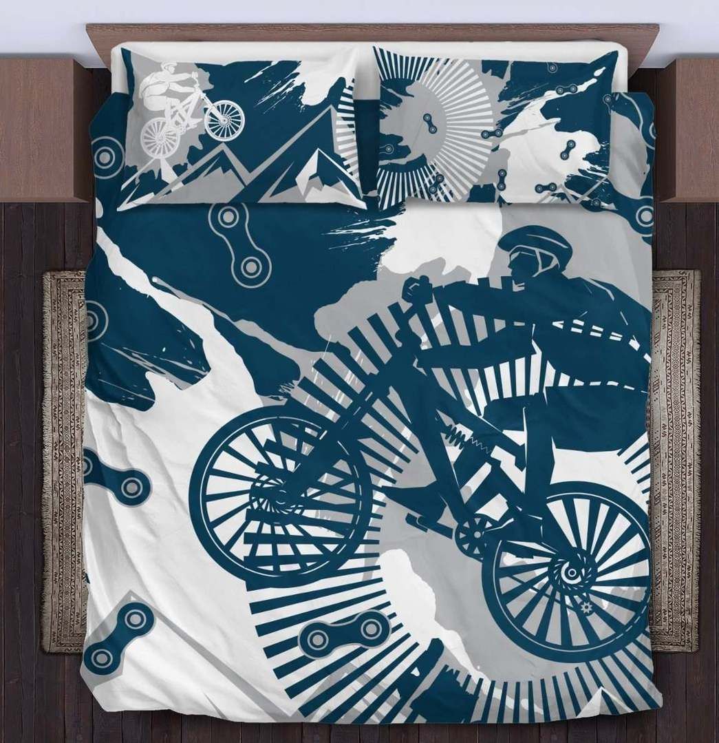 Mountain Bike Jumping Bedding Set