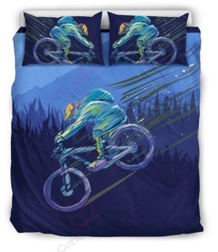 Mountain Bike Bedding Set