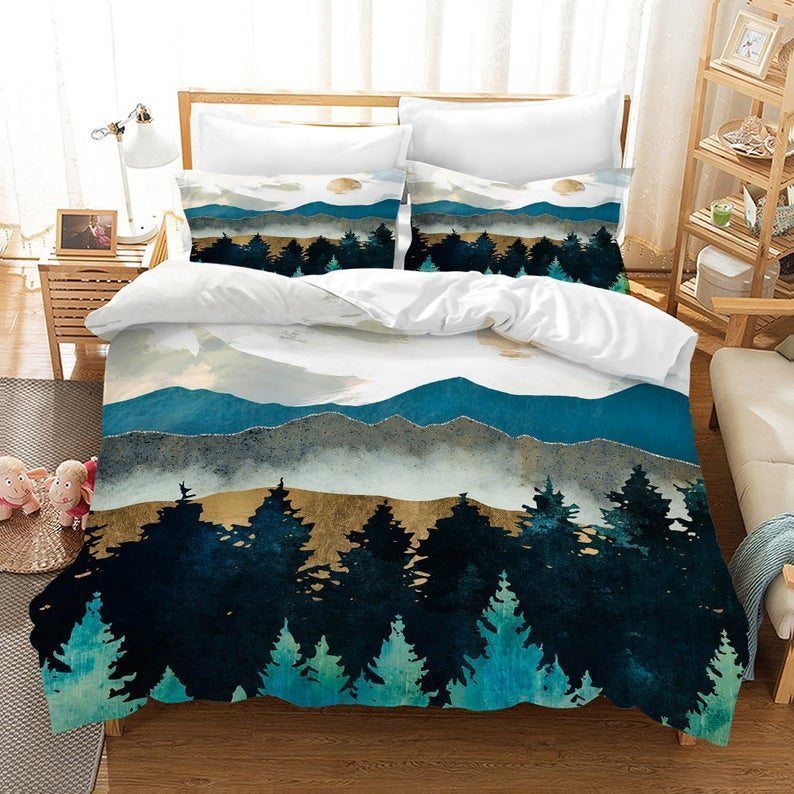 Mountain Forest Bedding Set