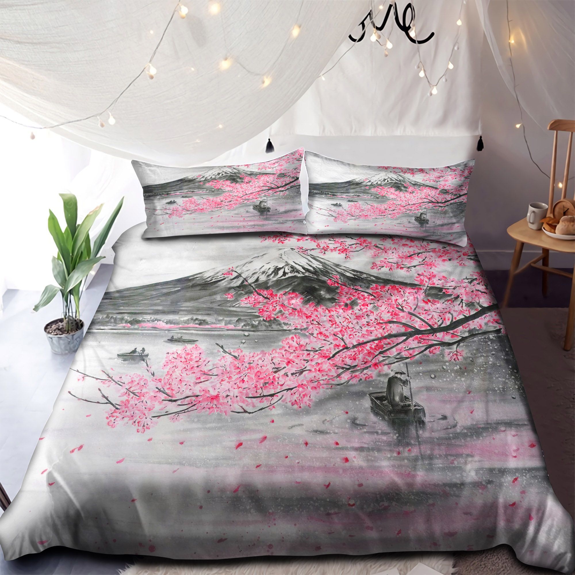 Mountain In Spring Bedding Set