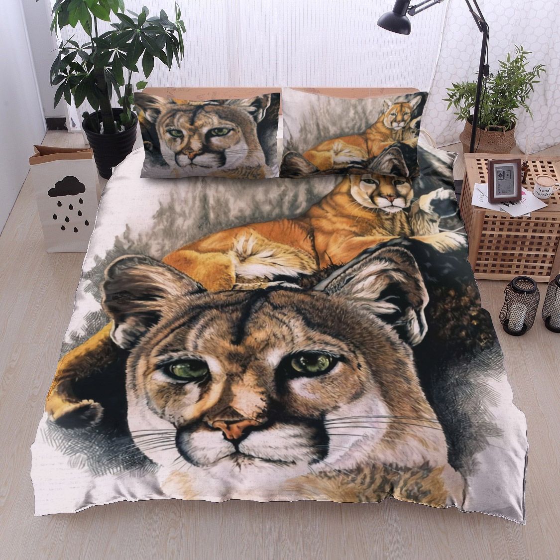 Mountain Lion Bedding Set