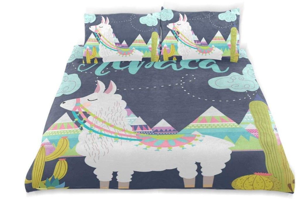 Mountain Llama Bedding Set