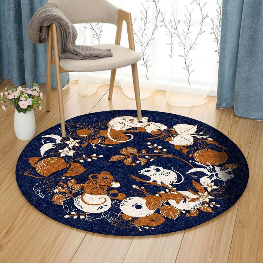 Mouse Round Carpet