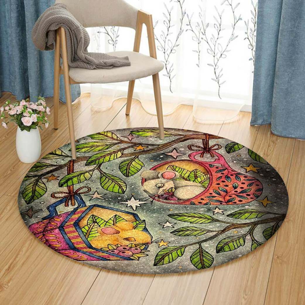 Mouse Round Carpet