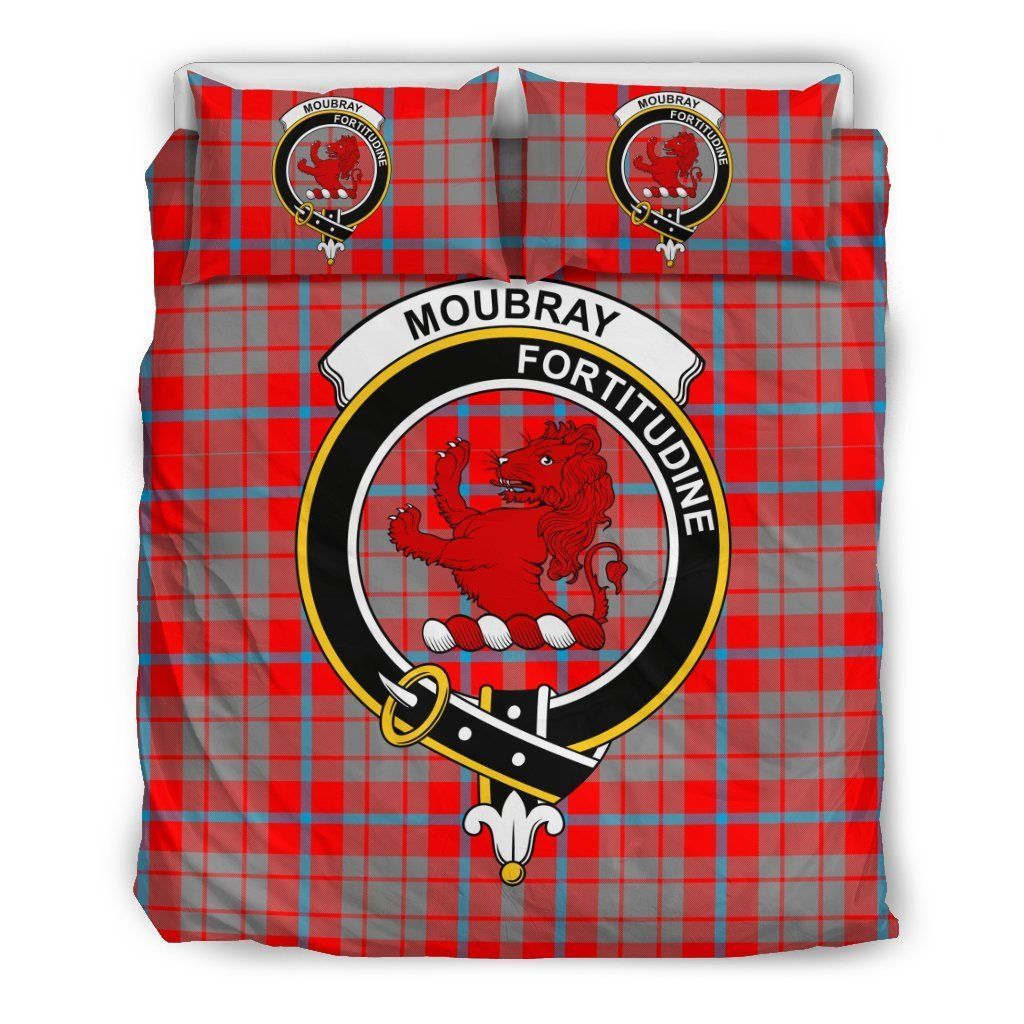 Mow Roxburgh Clan Badge Tartan Bedding Set