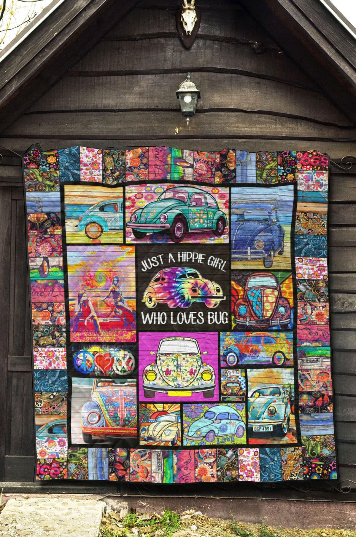 Mp0107 Hippie Who Love Bug Quilt Dhc16122947Dd