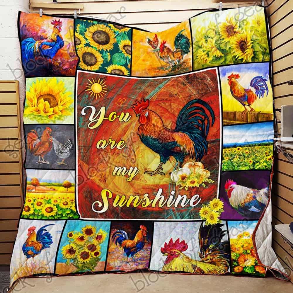 Mp0111 Chicken Sunshine Chicken Quilt Dhc16124149Dd