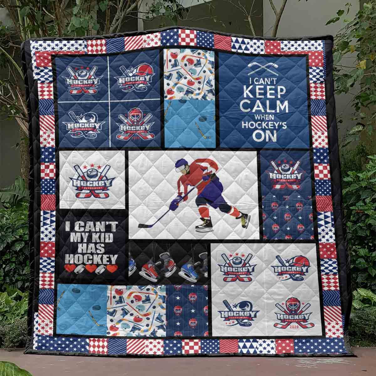 Mp0111 Hockey Hockey Field Quilt Dhc16124125Dd