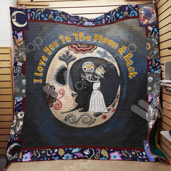 Mp0210 Sugar Skull Love You Honey Quilt Dhc16123024Dd
